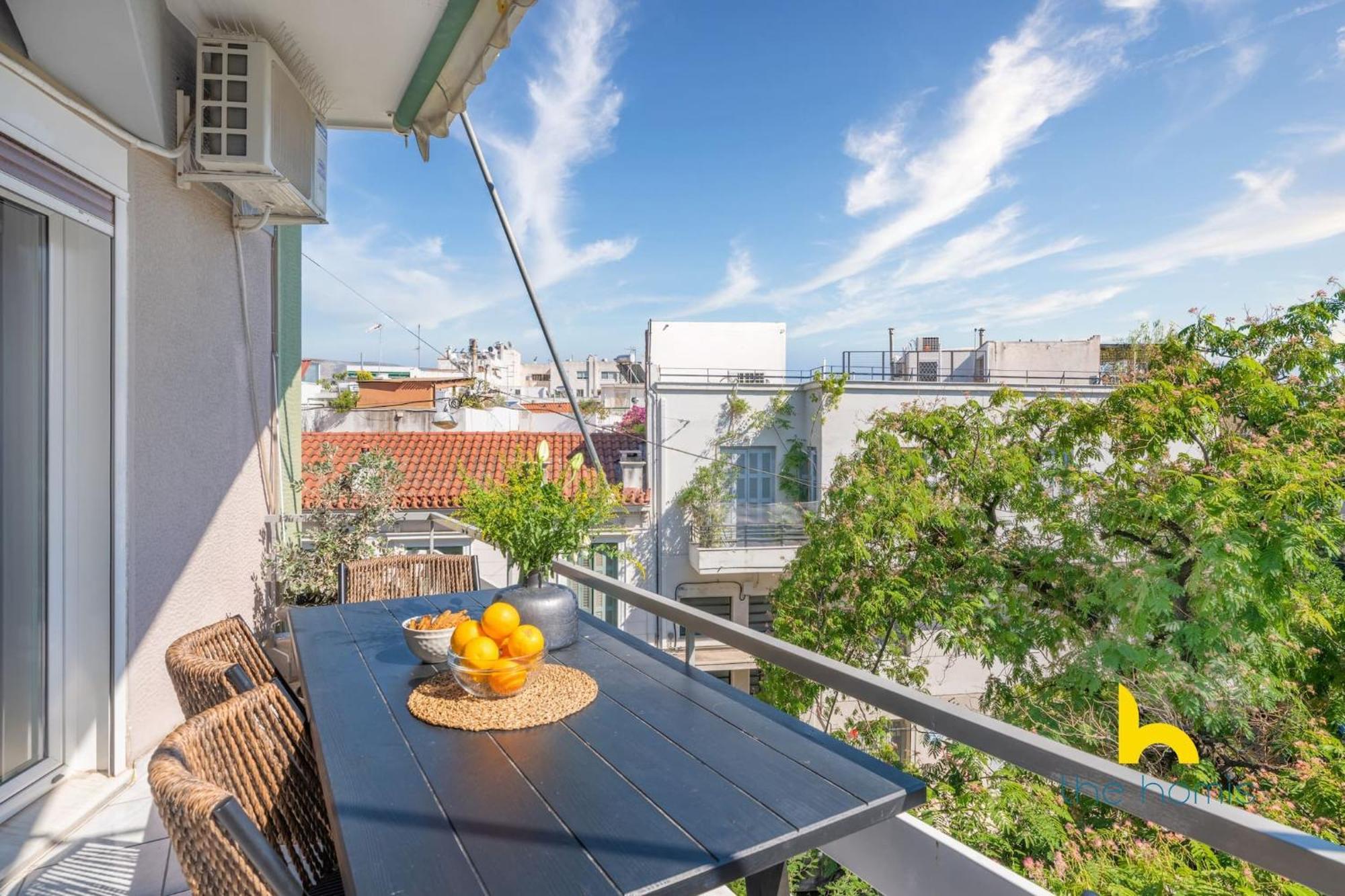 Sun-Splashed Sanctum With Big Balconies, Acropolis Atenas Exterior foto
